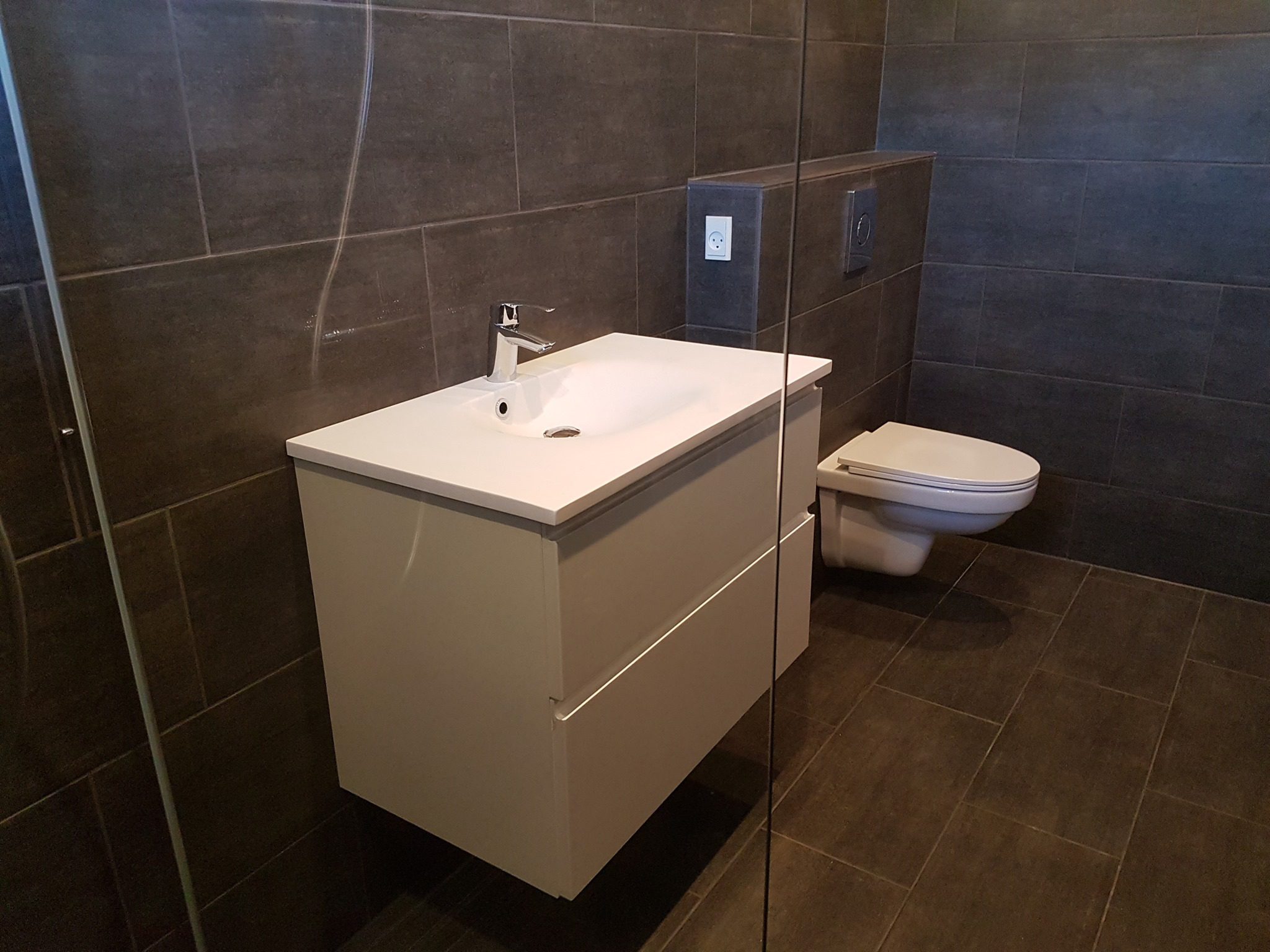 Renovering af badeværelse i Viby.S